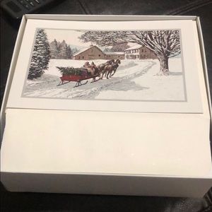 Christmas card with envelope